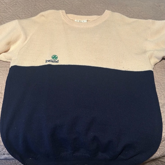 Get ready for St Patrick’s Day in Style! Ganzi sweater, Size 44 or XL - Picture 1 of 6